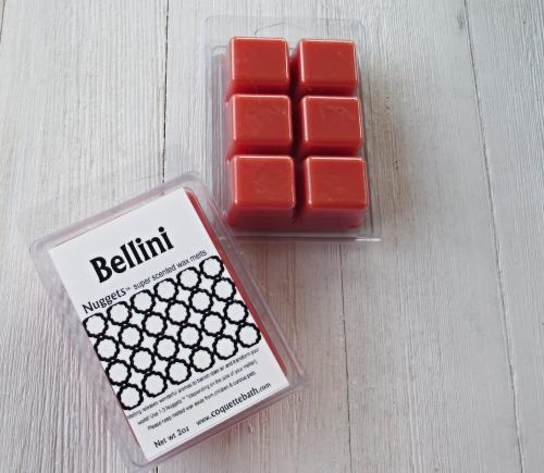 Bellini Wax Melts, 2oz Nuggets™, peach orange fragrance