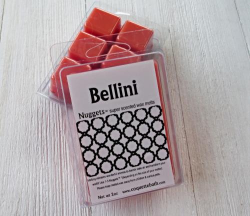 Bellini Wax Melts, 2oz Nuggets™, peach orange fragrance