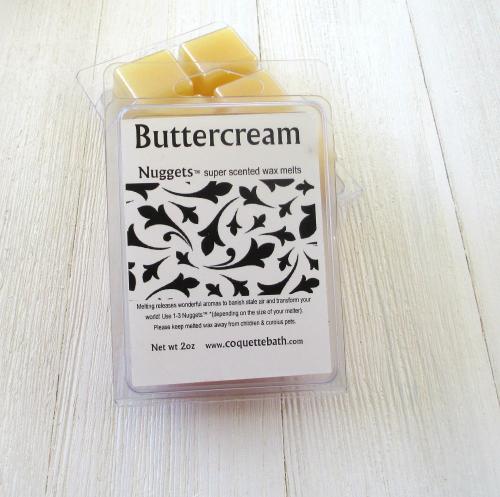 Buttercream Wax Melts, Nuggets™, 2oz size, sweet vanilla scented