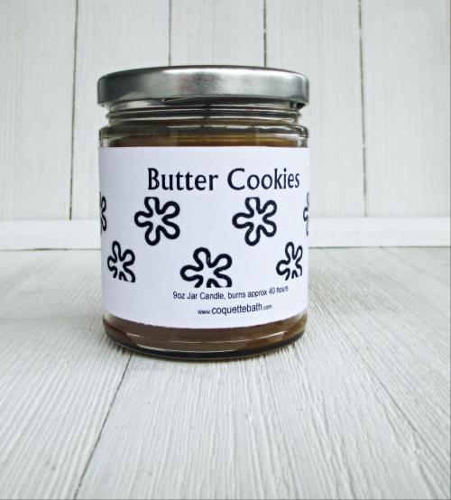 Butter Cookie Jar Candle, buttery sweet cookie fragrance