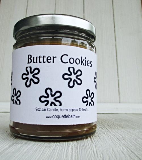 Butter Cookie Jar Candle, buttery sweet cookie fragrance