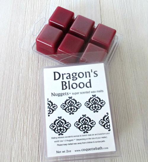 Dragon's Blood Nuggets™ Wax melts, warm herbal fragrance