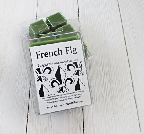 French Fig Wax Melts, Nuggets™, 2oz size, warm fruity fragrance