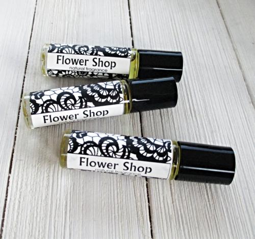 Flower Shop Perfume, 1/3oz roller bottle, fresh floral scent