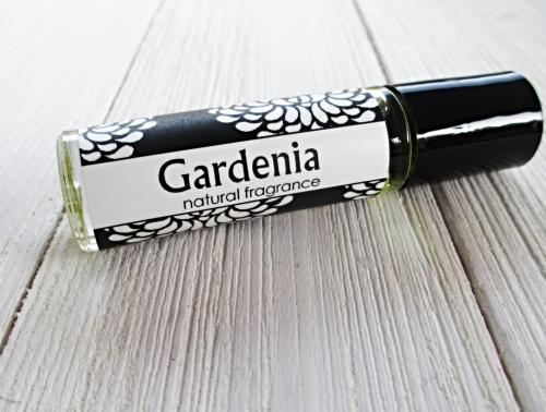 Gardenia Perfume Oil, 1/3oz roll on bottle, realistic scent
