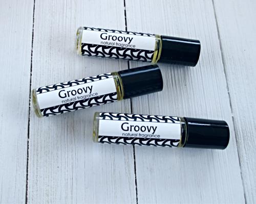 Groovy Perfume, 1/3oz roll on bottle, patchouli nag champa