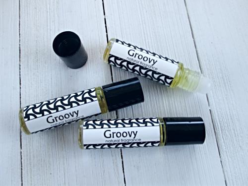 Groovy Perfume, 1/3oz roll on bottle, patchouli nag champa