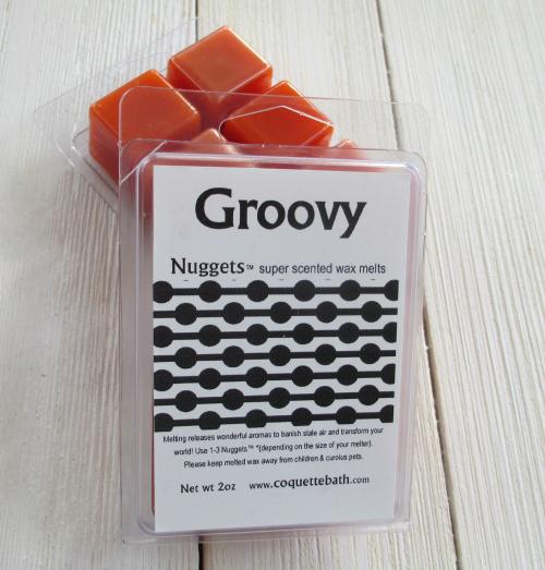 Groovy Wax Melts, Nuggets™, 2oz size, nag champa & patchouli blend