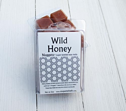 Wild Honey Wax Melts, Nuggets™, realistic sweet fragrance