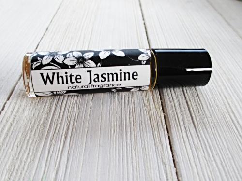 White Jasmine Perfume Oil, 1/3oz roller bottle