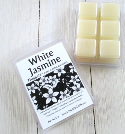White Jasmine Nuggets™, 2oz wax melts, realistic floral fragrance