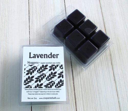 Lavender Nuggets™ wax melts, 2oz pkg, relaxing herbal aroma