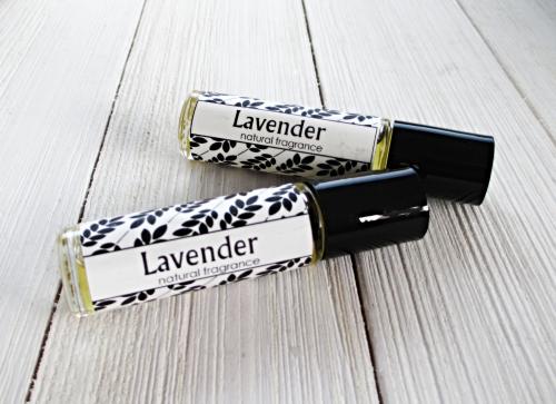 Lavender Perfume, 1/3oz roller bottle, classic relaxation