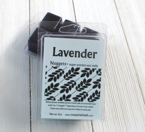 Lavender Nuggets™ wax melts, 2oz pkg, relaxing herbal aroma