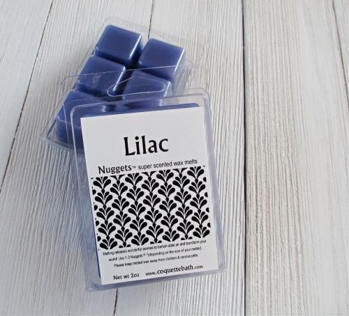 Lilac Nuggets™ wax melts, 2oz package, light spring floral