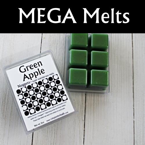 Green Apple Nuggets™ MEGA size wax melts, 5oz package, fresh fruit fragrance