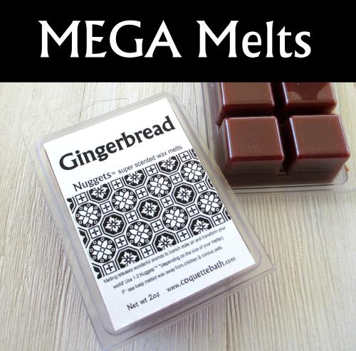 Gingerbread wax melts, MEGA Nuggets™, warm spicy scent
