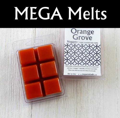 Orange Grove Wax Melts, MEGA Nuggets™, ultimate orange scent