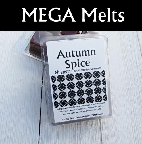 Autumn Spice MEGA Nuggets™ wax melts, cinnamon cloves scent
