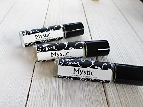 Mystic perfume oil, 1/3 oz, woodsy floral fragrance