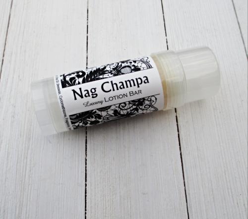 Nag Champa Lotion Bar, Solid 2oz twist up, Classic hippie scent