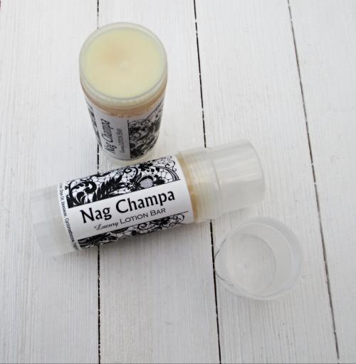 Nag Champa Lotion Bar, Solid 2oz twist up, Classic hippie scent
