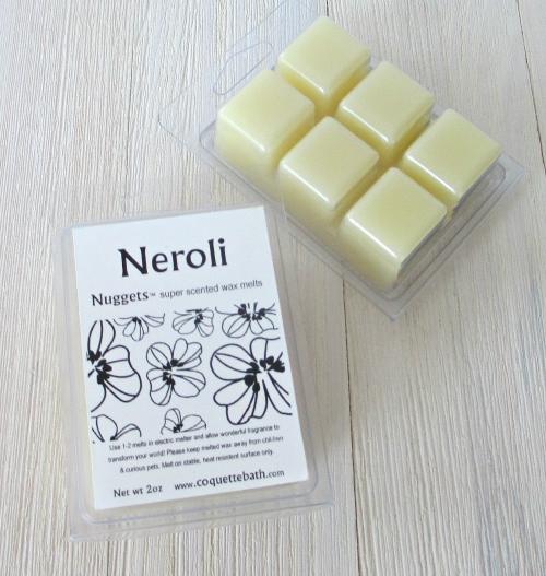 Neroli Wax Melts, Nuggets™, 2oz pkg, intense sweet floral aroma