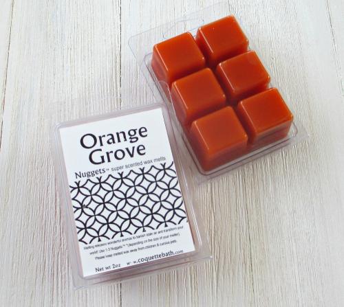 Orange Grove Wax Melts, Nuggets™, 2oz pack, realistic citrus fragrance