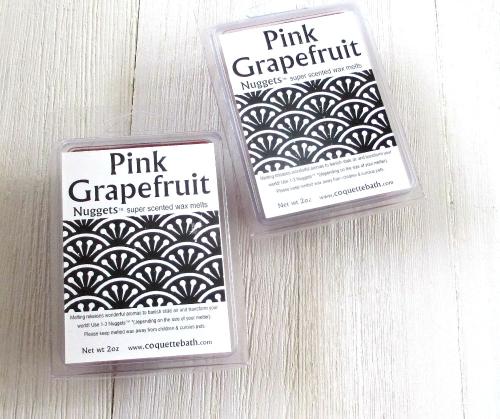 Pink Grapefruit Nuggets™, 2oz wax melts, classic citrus fragrance