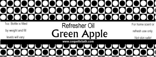 Green Apple Refresher Oil, 1oz bottle