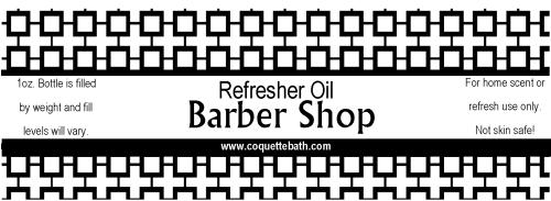 Barber Shop Refresher Oil, 1oz bottle