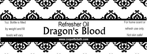 Dragon's Blood Refresher Oil, 1oz bottle