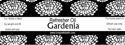 Gardenia Refresher Oil, 1oz bottle