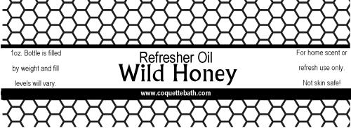 Wild Honey Refresher Oil, 1oz bottle