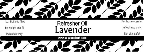 Lavender Refresher Oil, 1oz bottle