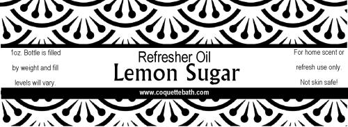 Lemon Sugar Refresher Oil, 1oz bottle