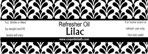 Lilac Refresher Oil, 1oz bottle