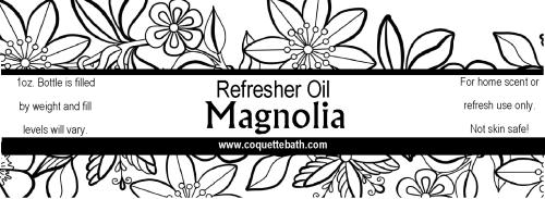 Magnolia Refresher Oil, 1oz bottle