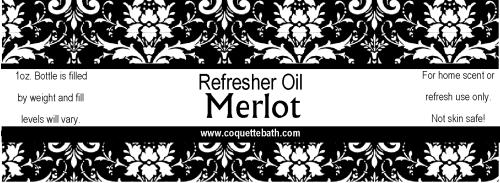 Merlot Refresher Oil, 1oz bottle