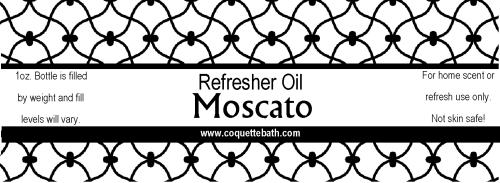 Moscato Refresher Oil, 1oz bottle