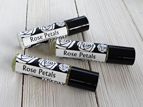 Rose Petals Perfume oil, 1/3oz, tea rose fragrance