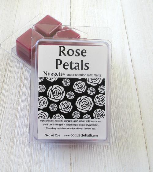 Rose Petals Nuggets™ wax melts, 2oz package, classic tea rose scent