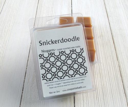 Snickerdoodle wax melts, 2oz, Nuggets™, spicy cookie scent