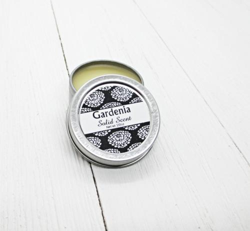 Gardenia solid scent, Floral solid perfume, concentrated