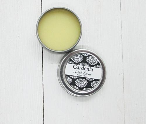 Gardenia solid scent, Floral solid perfume, concentrated