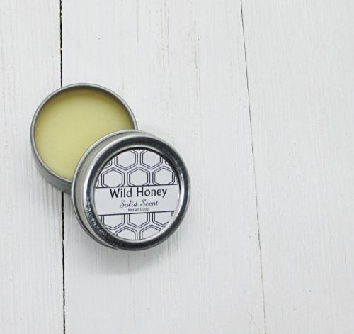 Wild Honey solid scent, sweet scented solid perfume