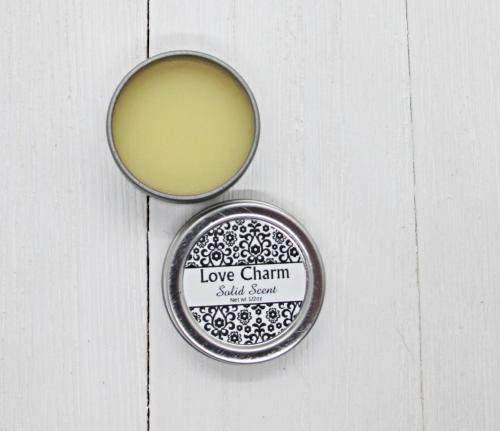 Love Charm Solid scent, fruity floral body fragrance, solid perfume