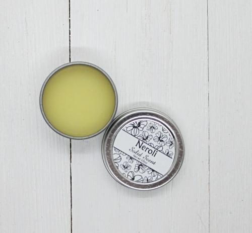 Neroli Solid Scent, Orange Blossom solid perfume, intense sweet floral