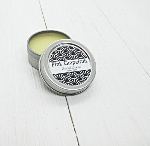 Pink Grapefruit Solid Scent, Solid citrus perfume