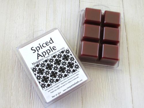 Spiced Apple wax melts, Nuggets™ 2oz pkg, tart apples & spices, classic holiday